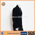 Turn down collar knitted China wholesale pure wool sweater